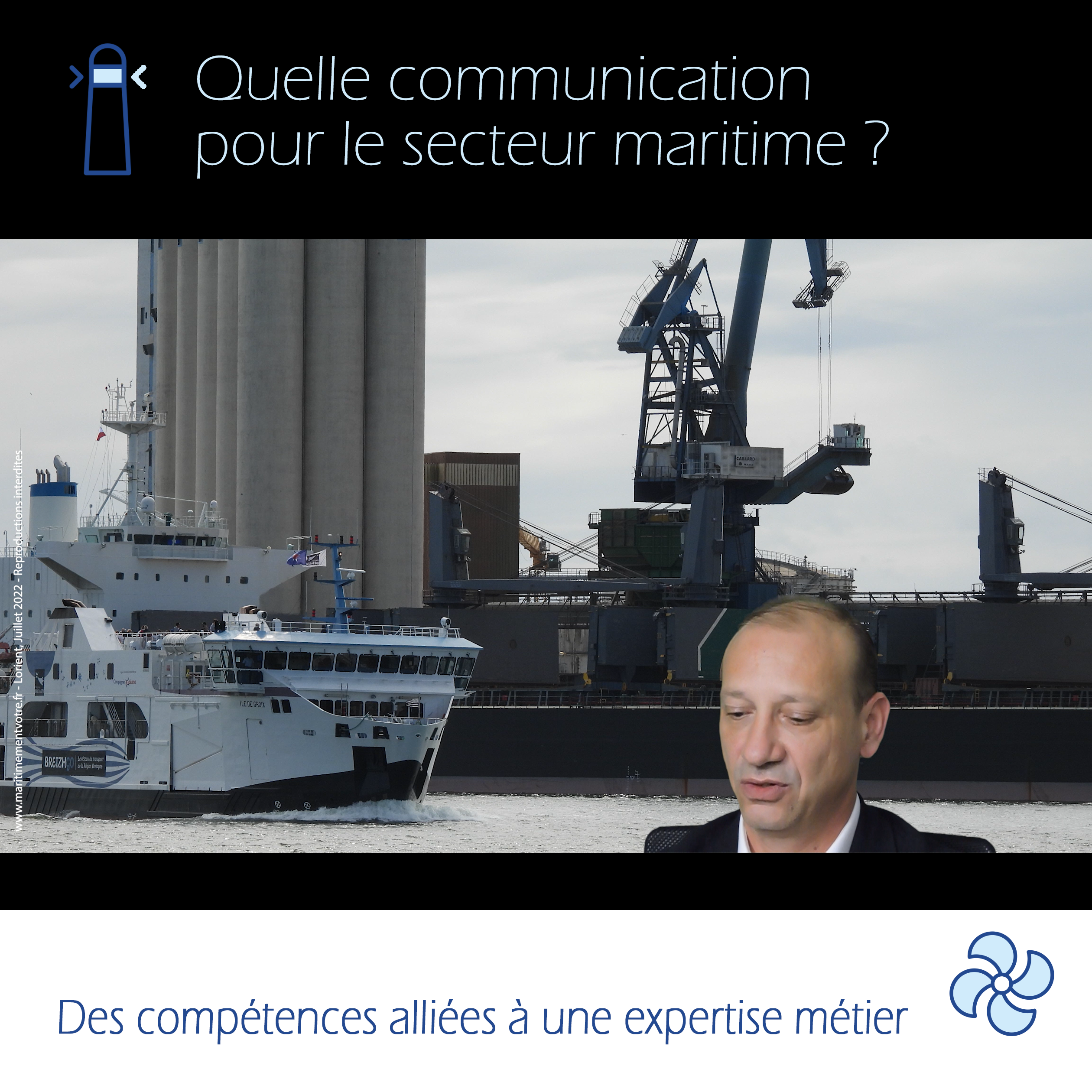 communication secteur maritime
